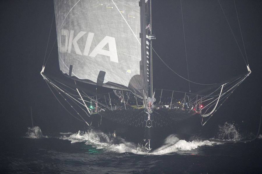 Thomson first across the line but states 'I do not deserve to win the Route du Rhum'